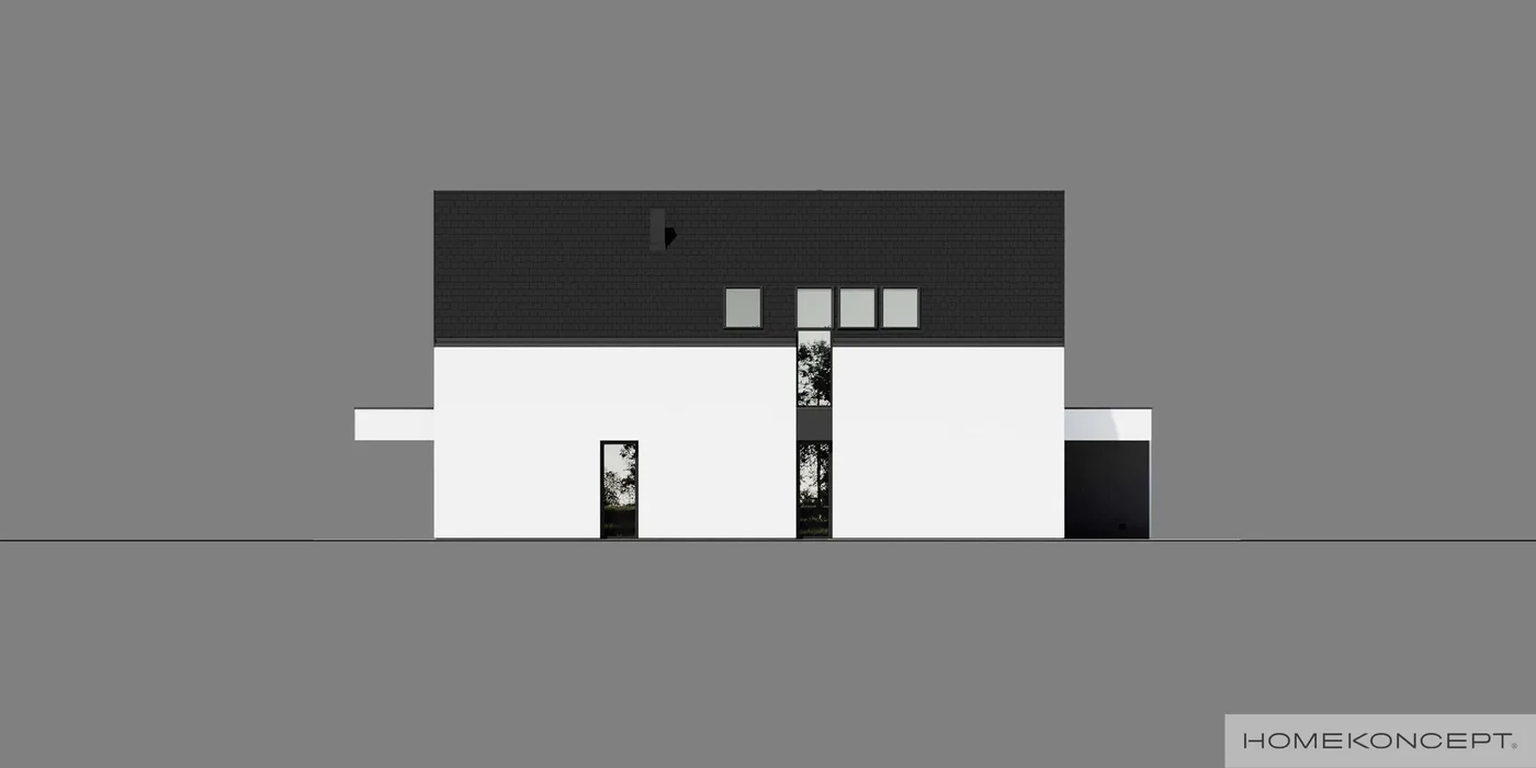 Elewacja boczna prawa