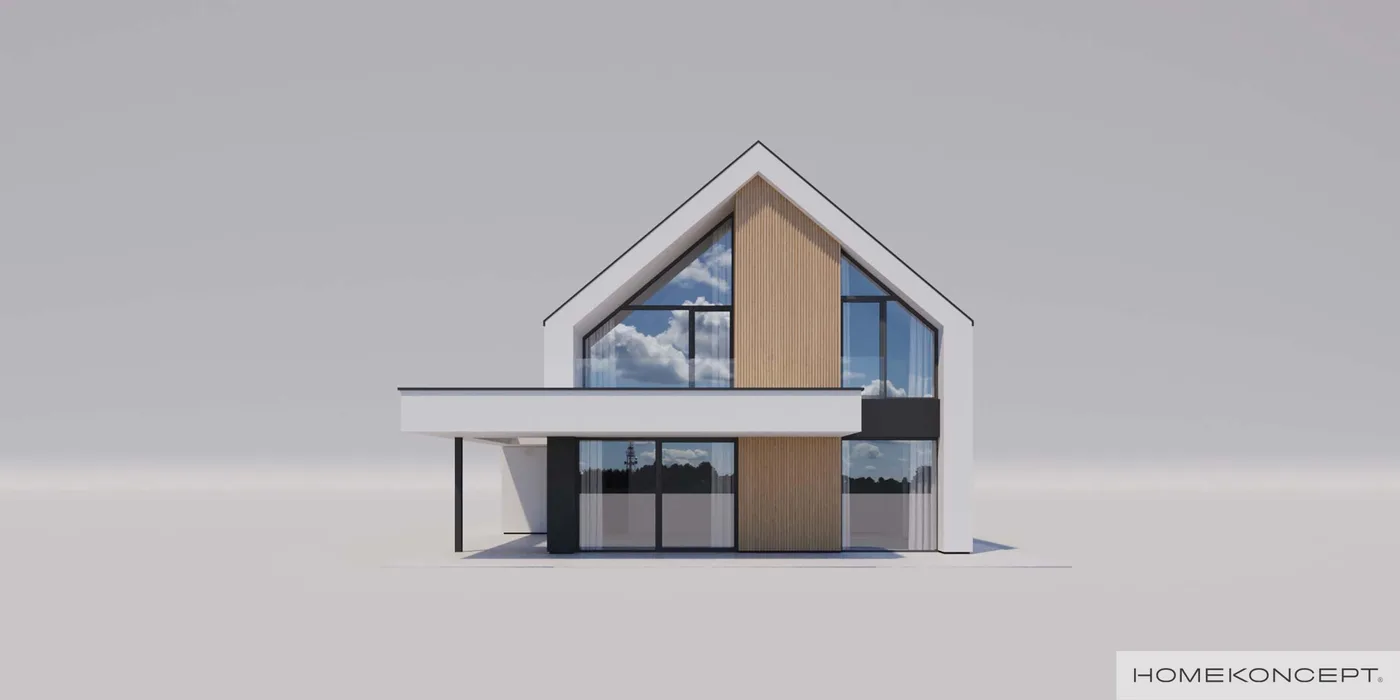 Elewacja boczna lewa