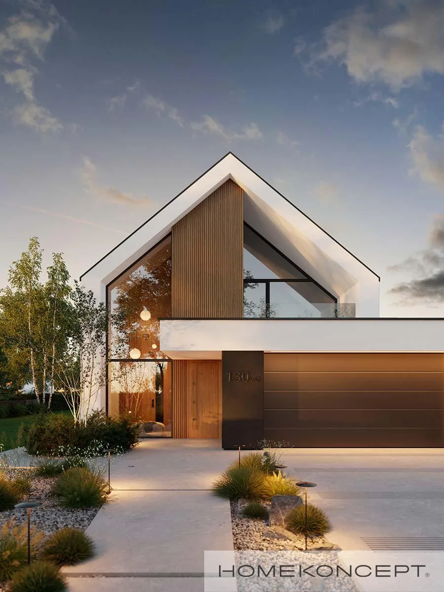 Wizualizacja HOMEKONCEPT 130 wariant 02 - zdjęcie 2