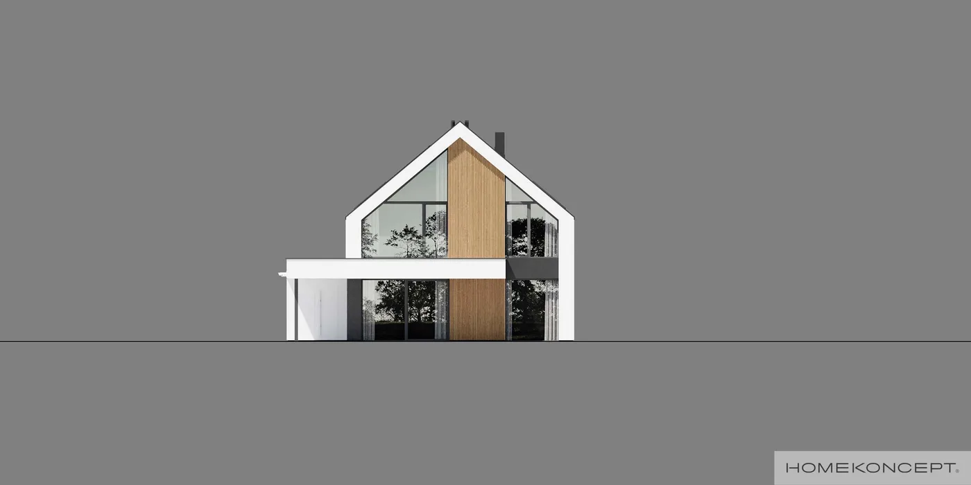 Elewacja boczna lewa