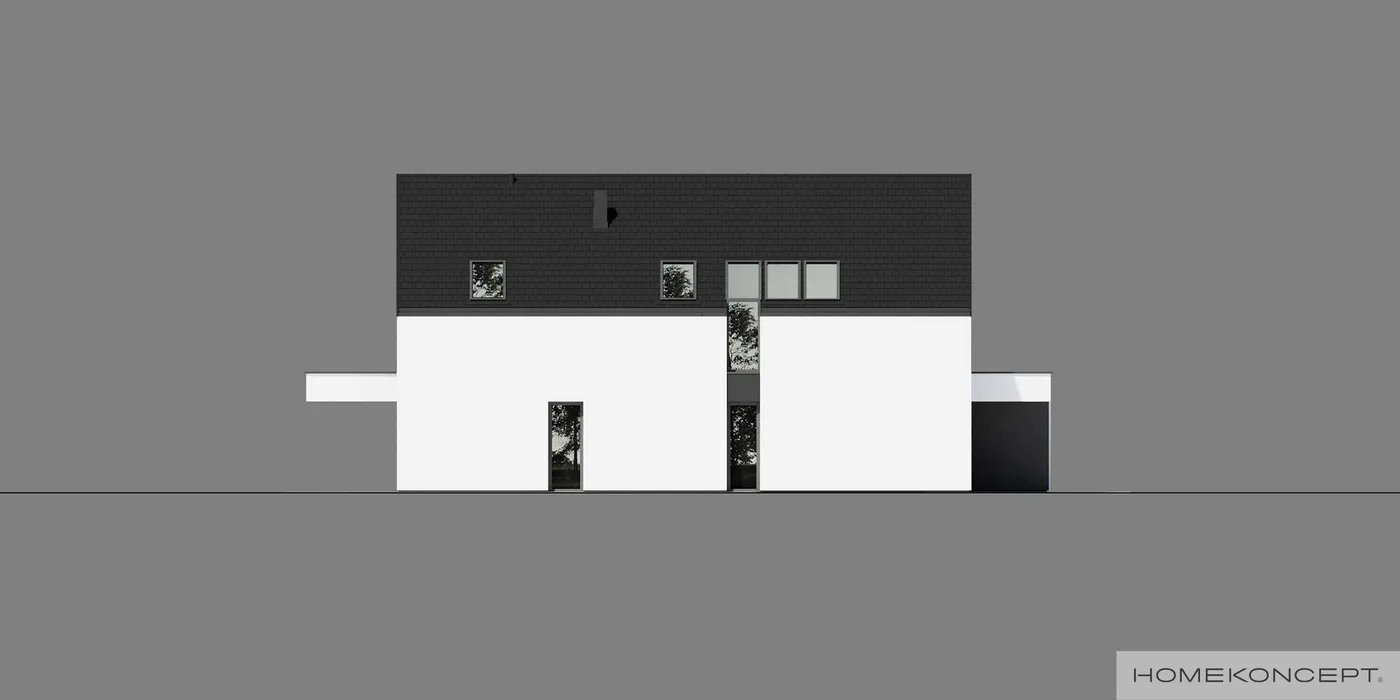 Elewacja boczna prawa