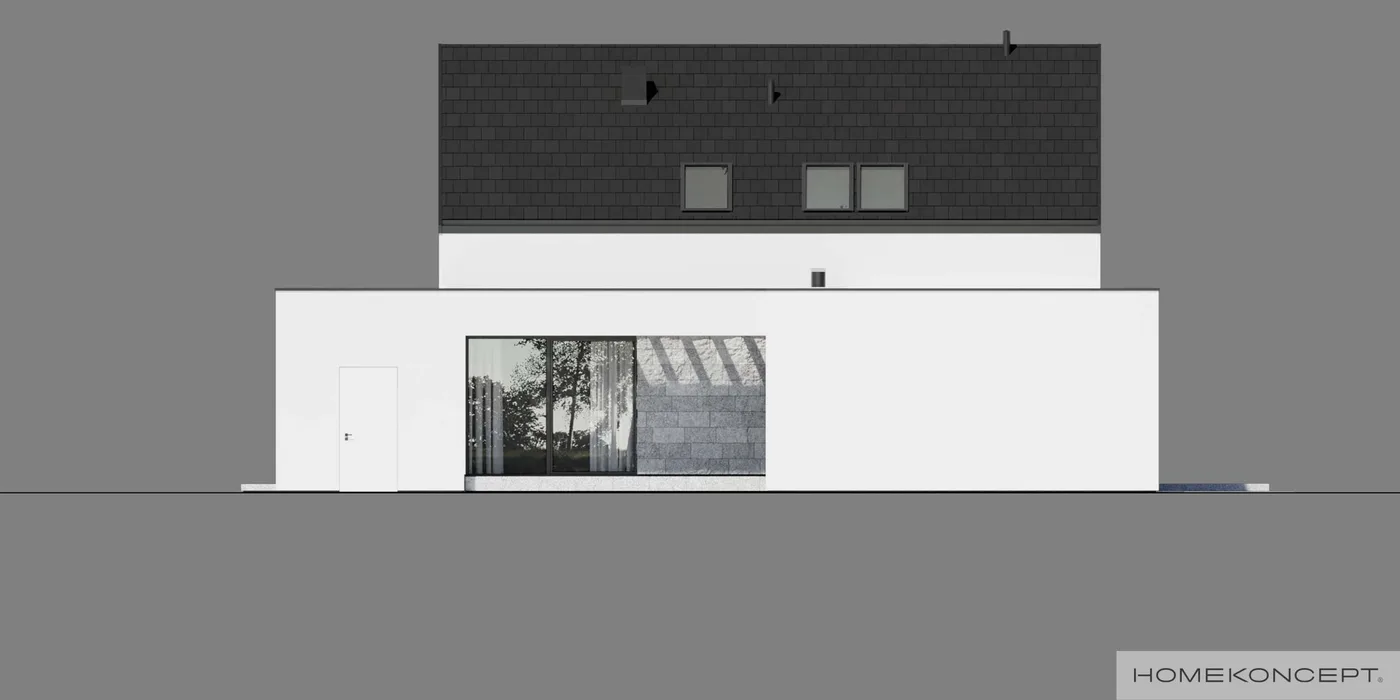 Elewacja boczna prawa