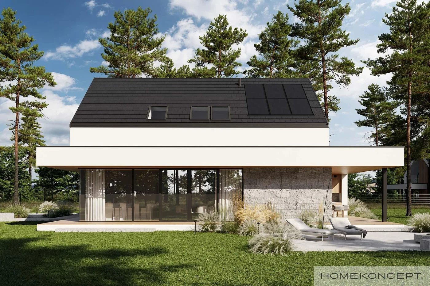 Wizualizacja HOMEKONCEPT 131 G2 - zdjęcie 3
