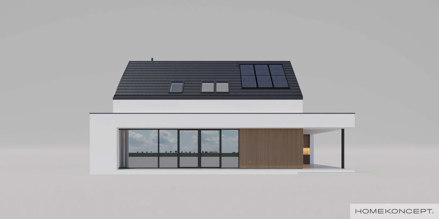 Elewacja boczna lewa