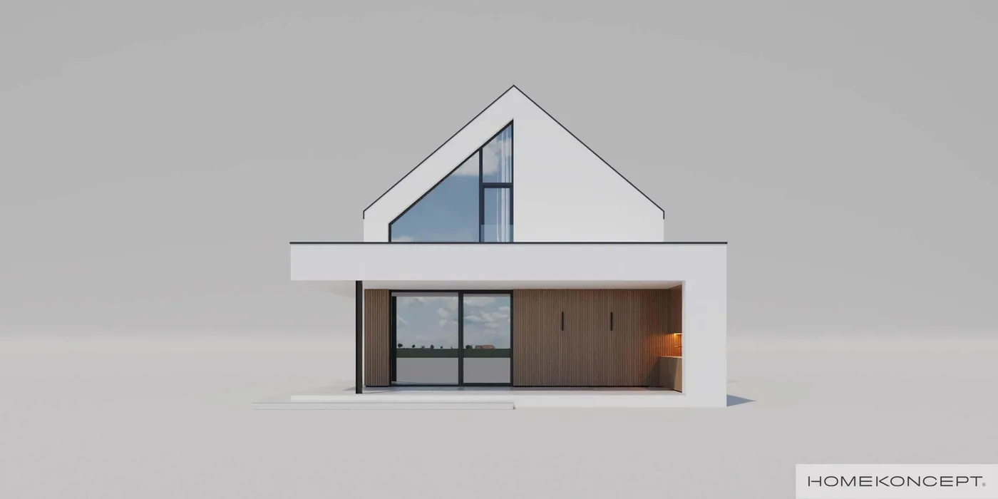 Elewacja boczna prawa