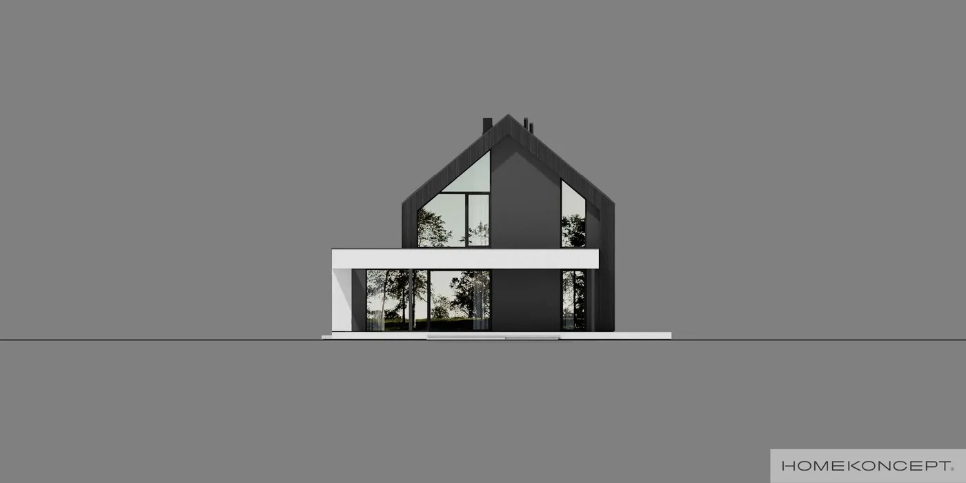 Elewacja boczna lewa