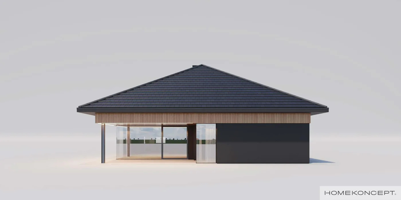 Elewacja boczna lewa