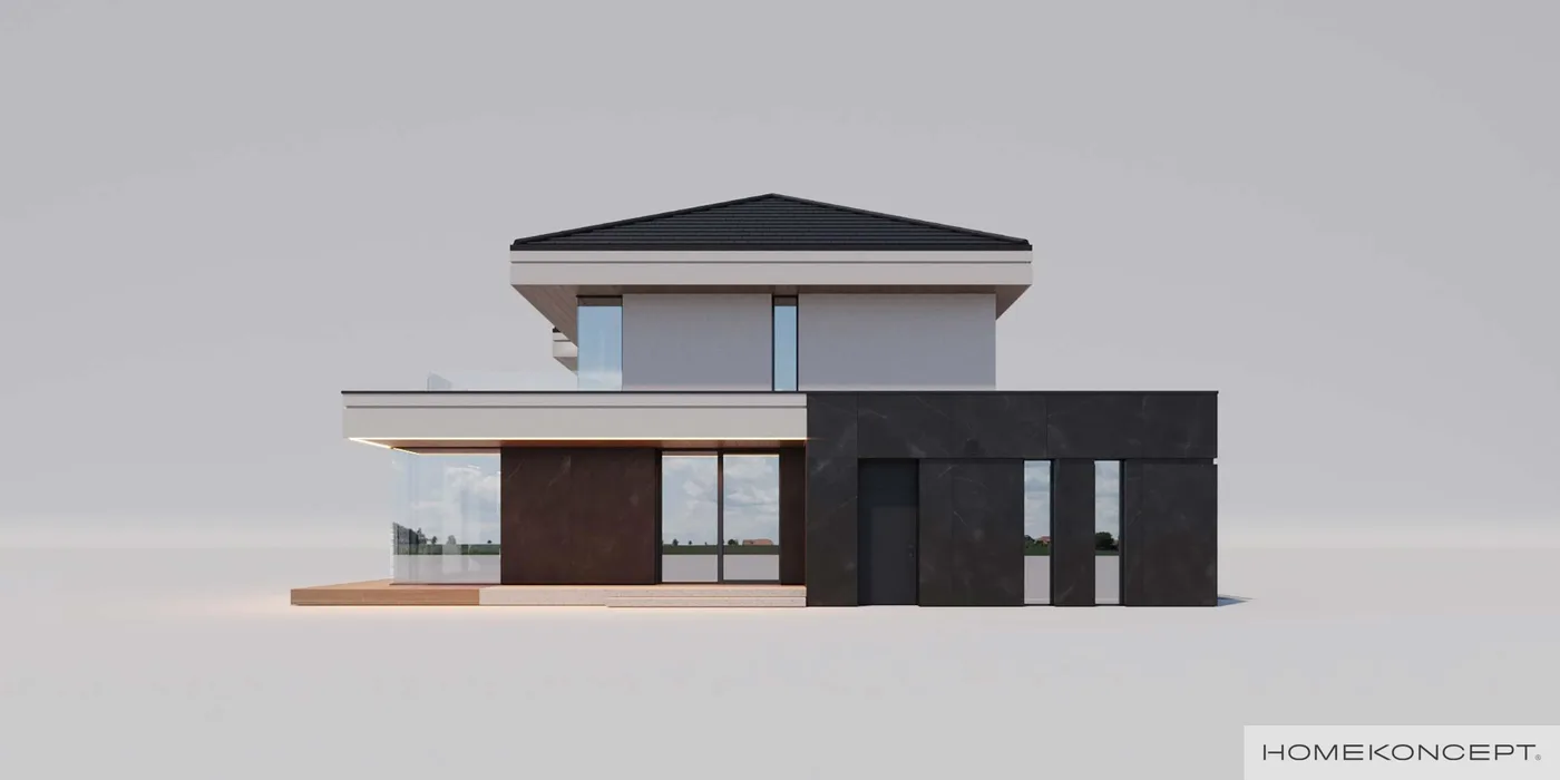 Elewacja boczna prawa