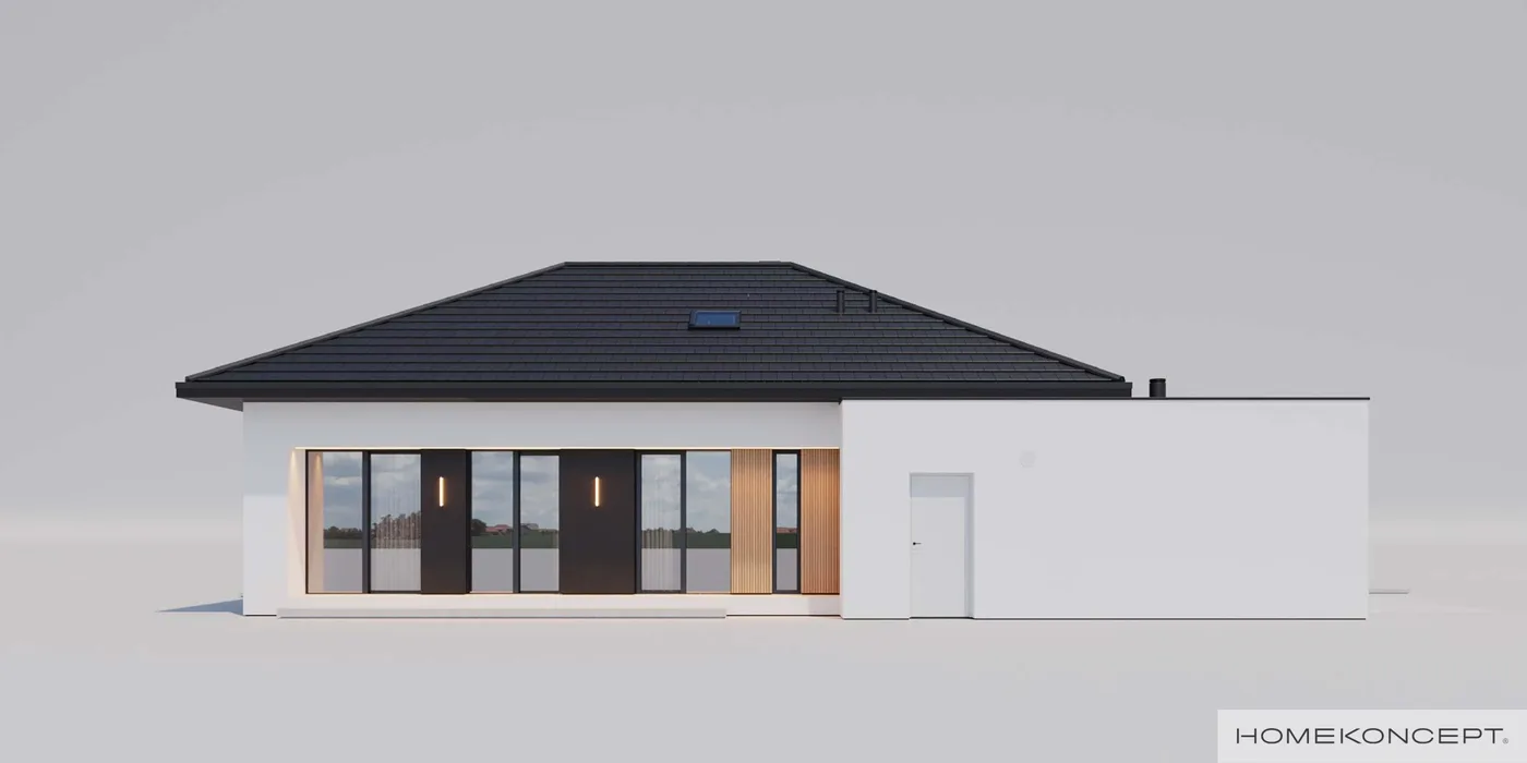 Elewacja boczna prawa