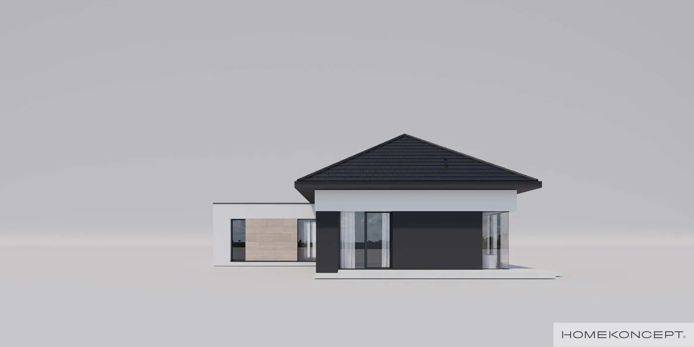 Elewacja boczna lewa