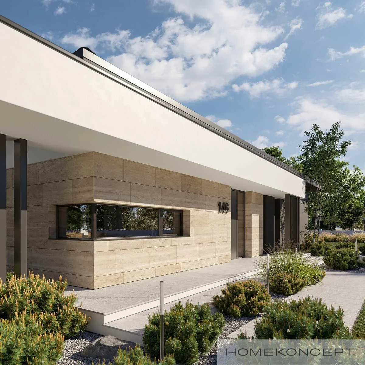 Wizualizacja HOMEKONCEPT 146 - zdjęcie 3