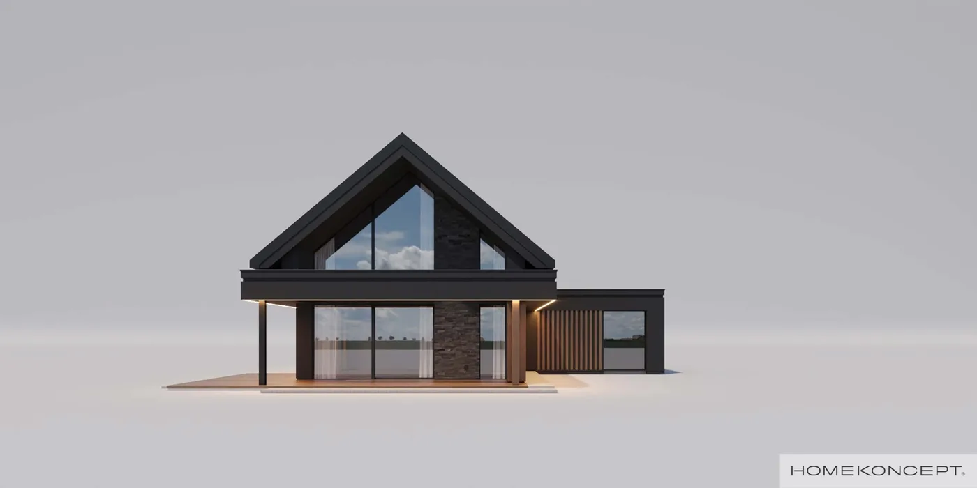 Elewacja boczna lewa