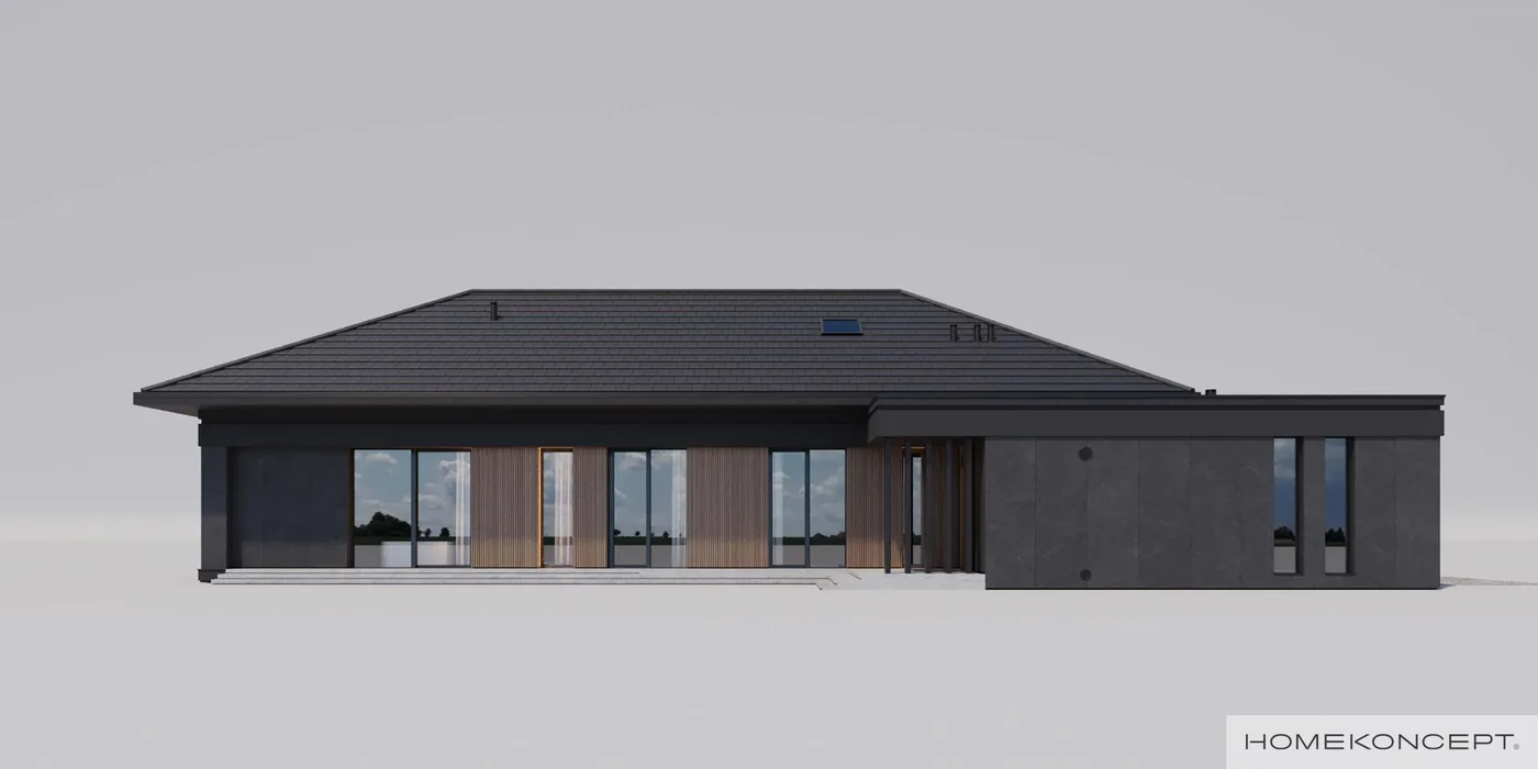 Elewacja boczna prawa