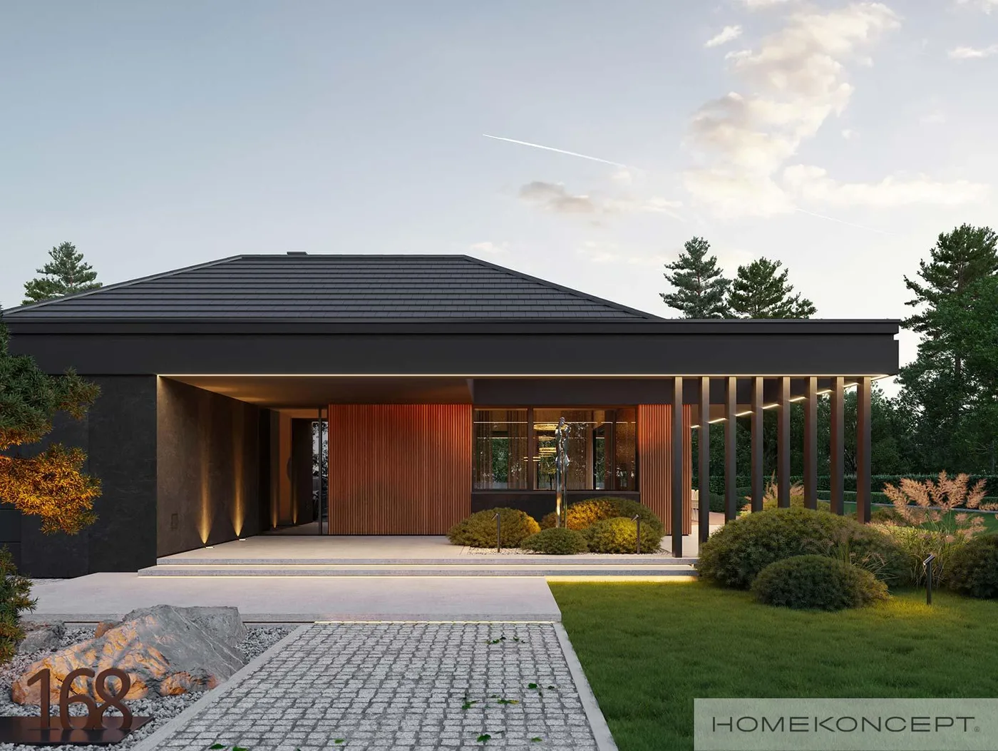 Wizualizacja HOMEKONCEPT 168 - zdjęcie 3