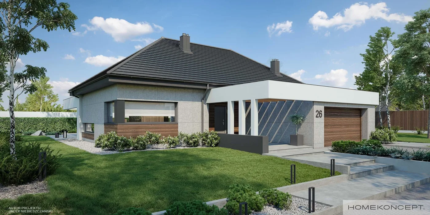 Wizualizacja HOMEKONCEPT 26 - zdjęcie 2