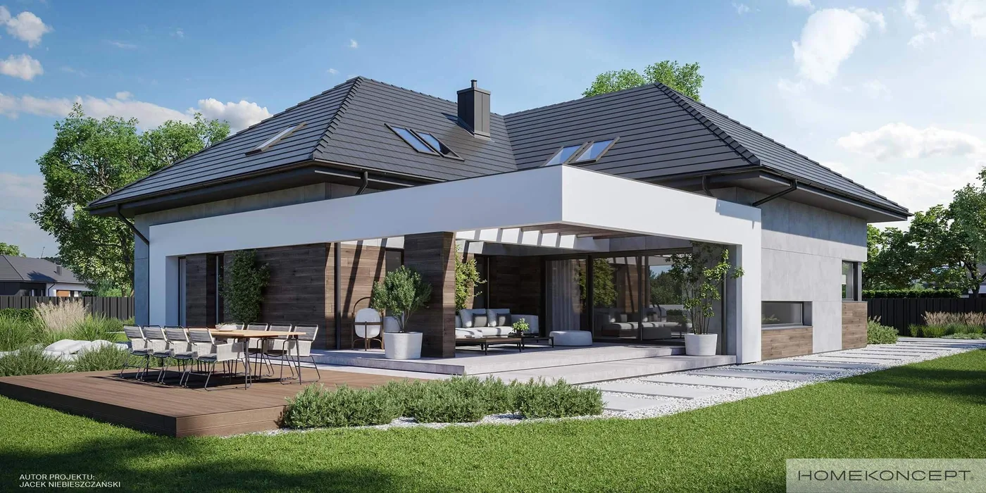 Wizualizacja HOMEKONCEPT 28 - zdjęcie 3