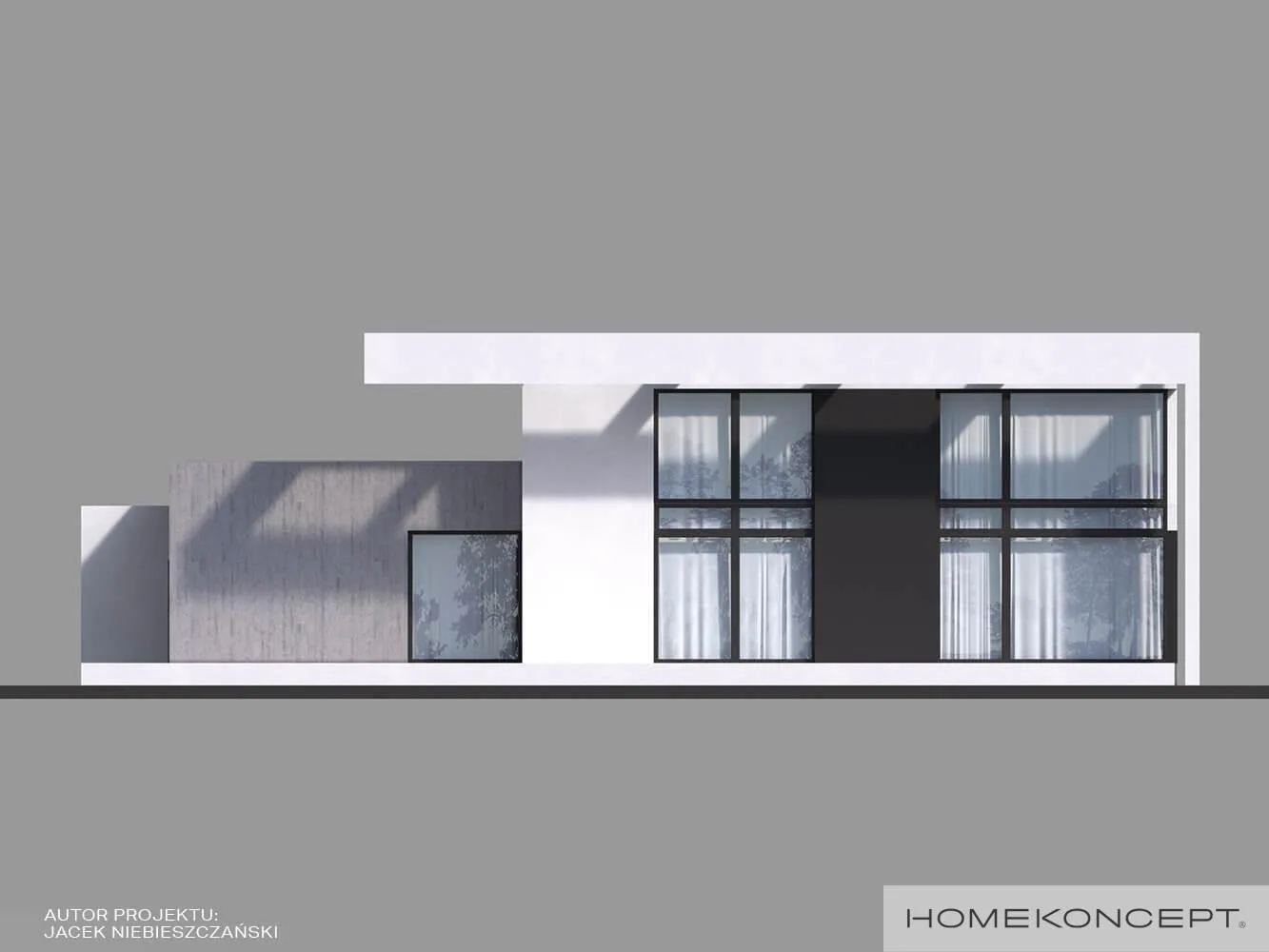 Elewacja boczna lewa