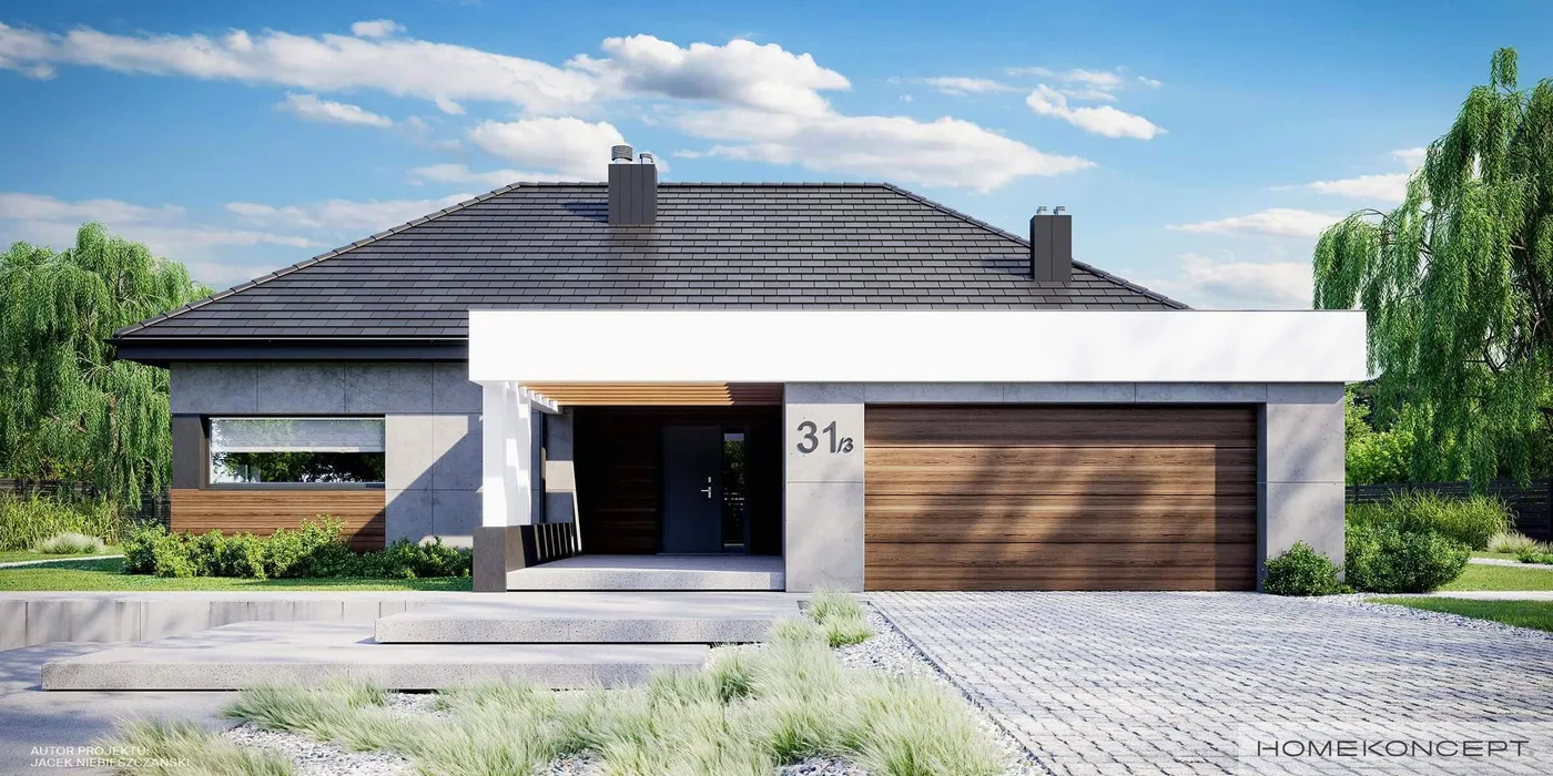 Wizualizacja HOMEKONCEPT 31 wariant 03 - zdjęcie 2