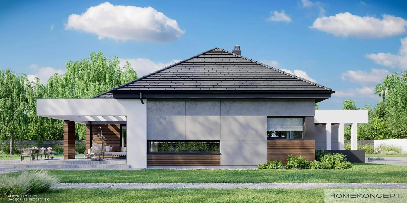 Wizualizacja HOMEKONCEPT 31 wariant 04 - zdjęcie 3