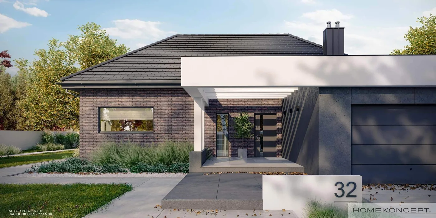 Wizualizacja HOMEKONCEPT 32 - zdjęcie 3