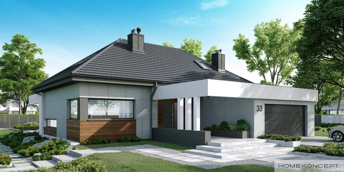 Wizualizacja HOMEKONCEPT 33 - zdjęcie 2