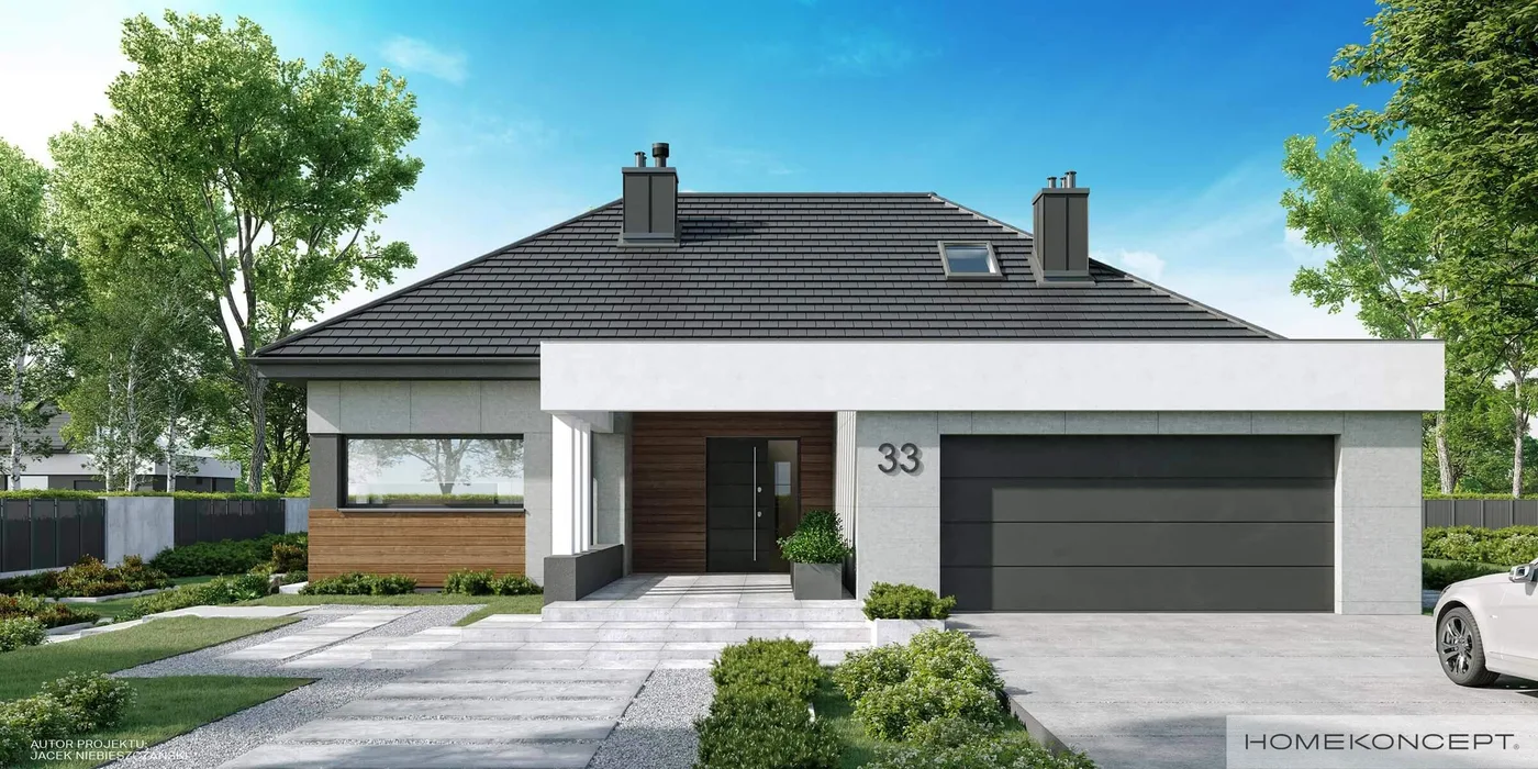 Wizualizacja HOMEKONCEPT 33 - zdjęcie 3