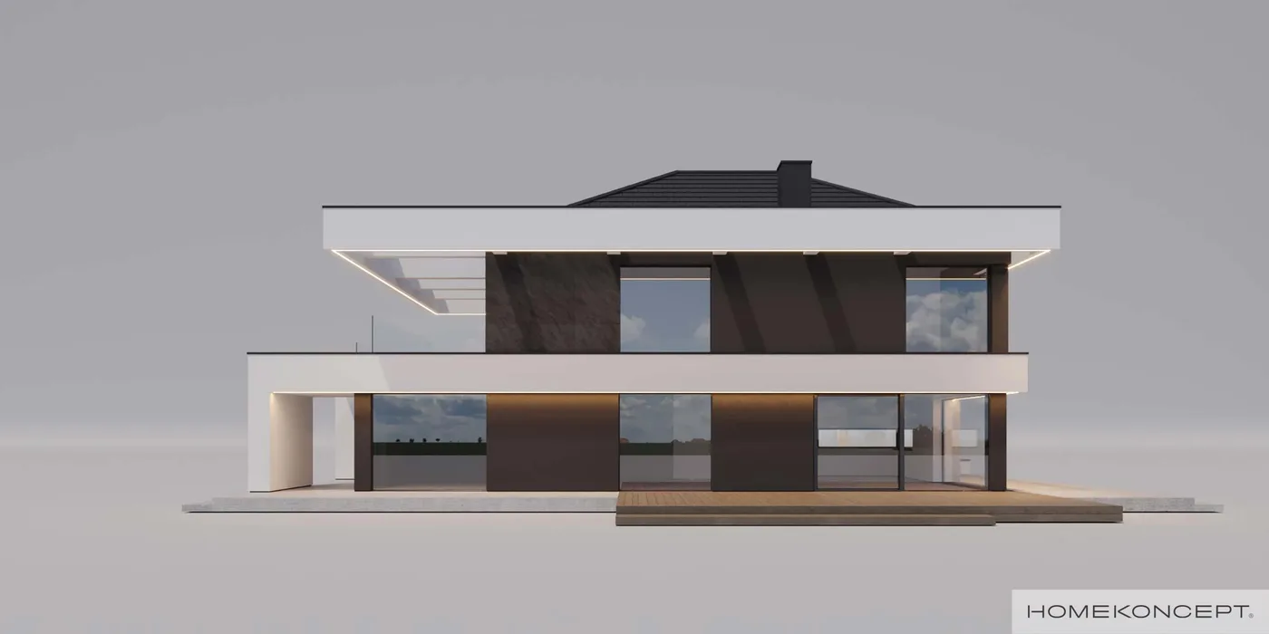 Elewacja boczna lewa