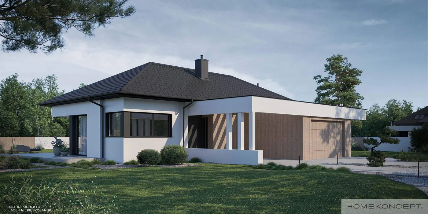 Wizualizacja HOMEKONCEPT 38 wariant 01 - zdjęcie 2