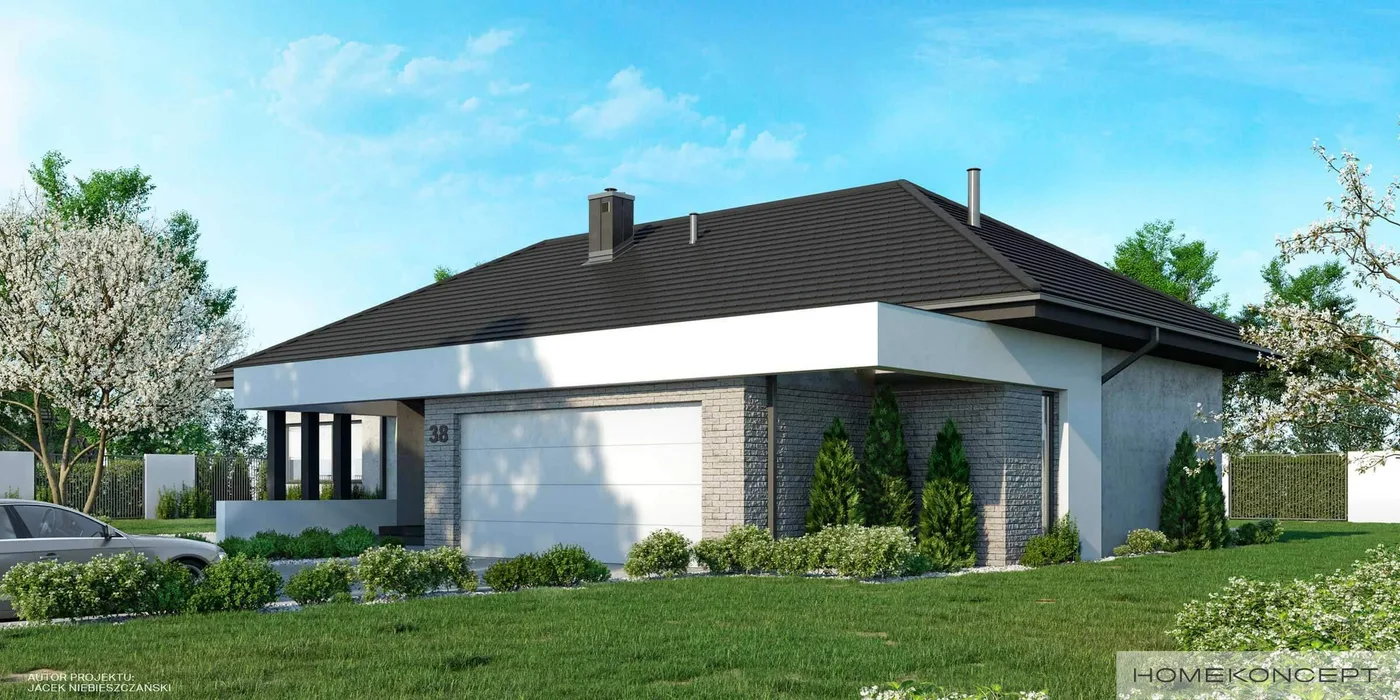 Wizualizacja HOMEKONCEPT 38 - zdjęcie 3