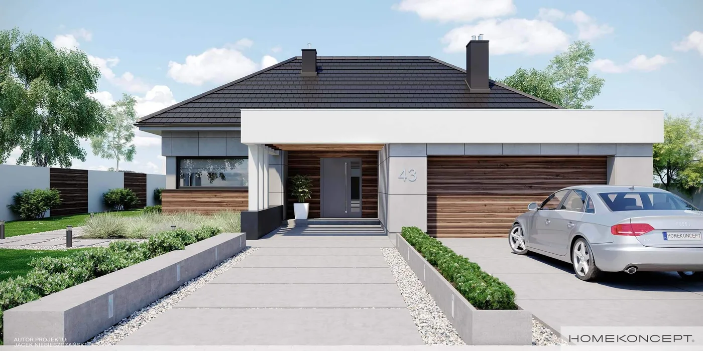Wizualizacja HOMEKONCEPT 43 - zdjęcie 2