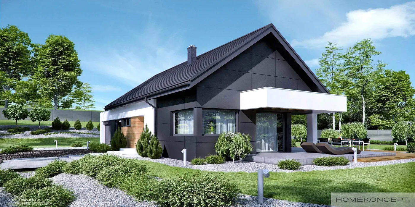 Wizualizacja HOMEKONCEPT 44 G1 Ytong - zdjęcie 2