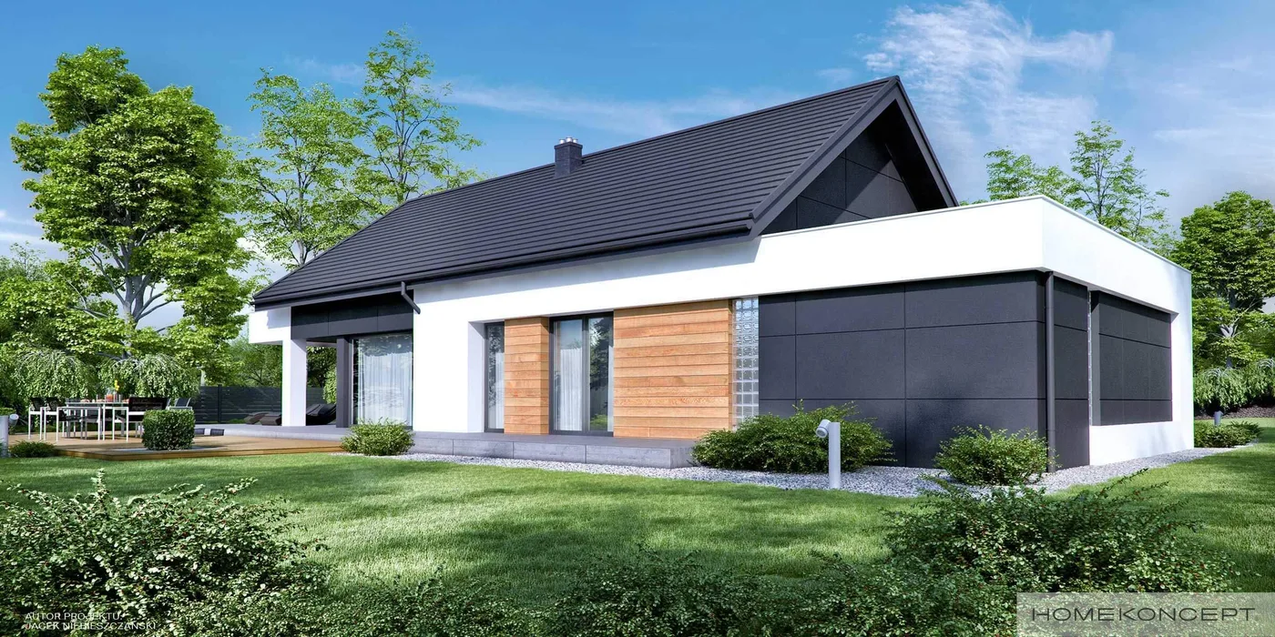 Wizualizacja HOMEKONCEPT 44 G1 - zdjęcie 2