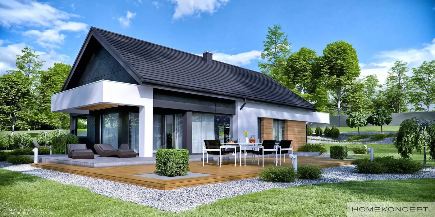 Wizualizacja HOMEKONCEPT 44 Ytong - zdjęcie 3