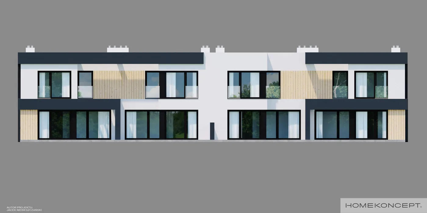 Elewacja boczna lewa