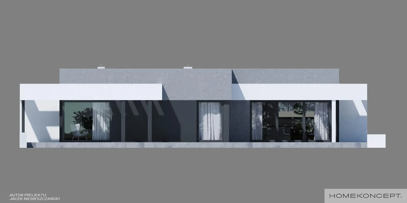 Elewacja boczna lewa