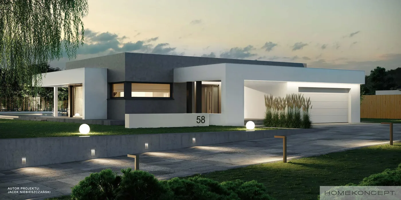 Wizualizacja HOMEKONCEPT 58 - zdjęcie 2