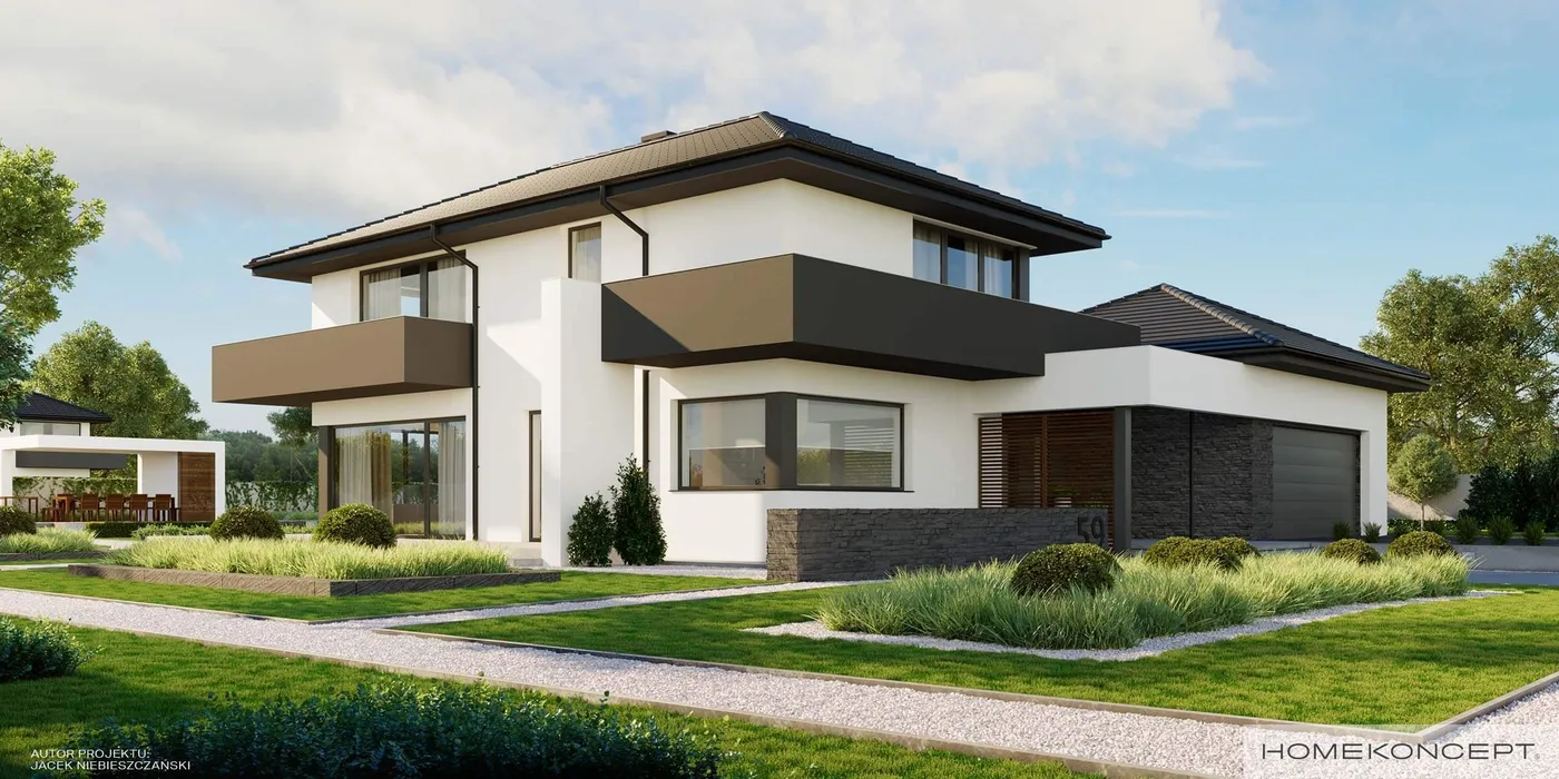 Wizualizacja HOMEKONCEPT 59 - zdjęcie 2