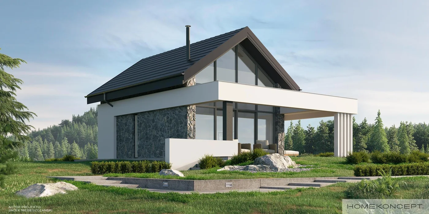 Wizualizacja HOMEKONCEPT 65 A - zdjęcie 3