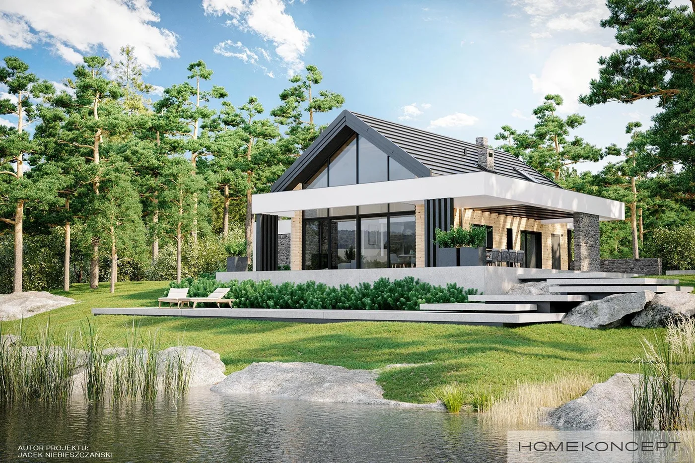 Wizualizacja HOMEKONCEPT 66 A G2 - zdjęcie 2