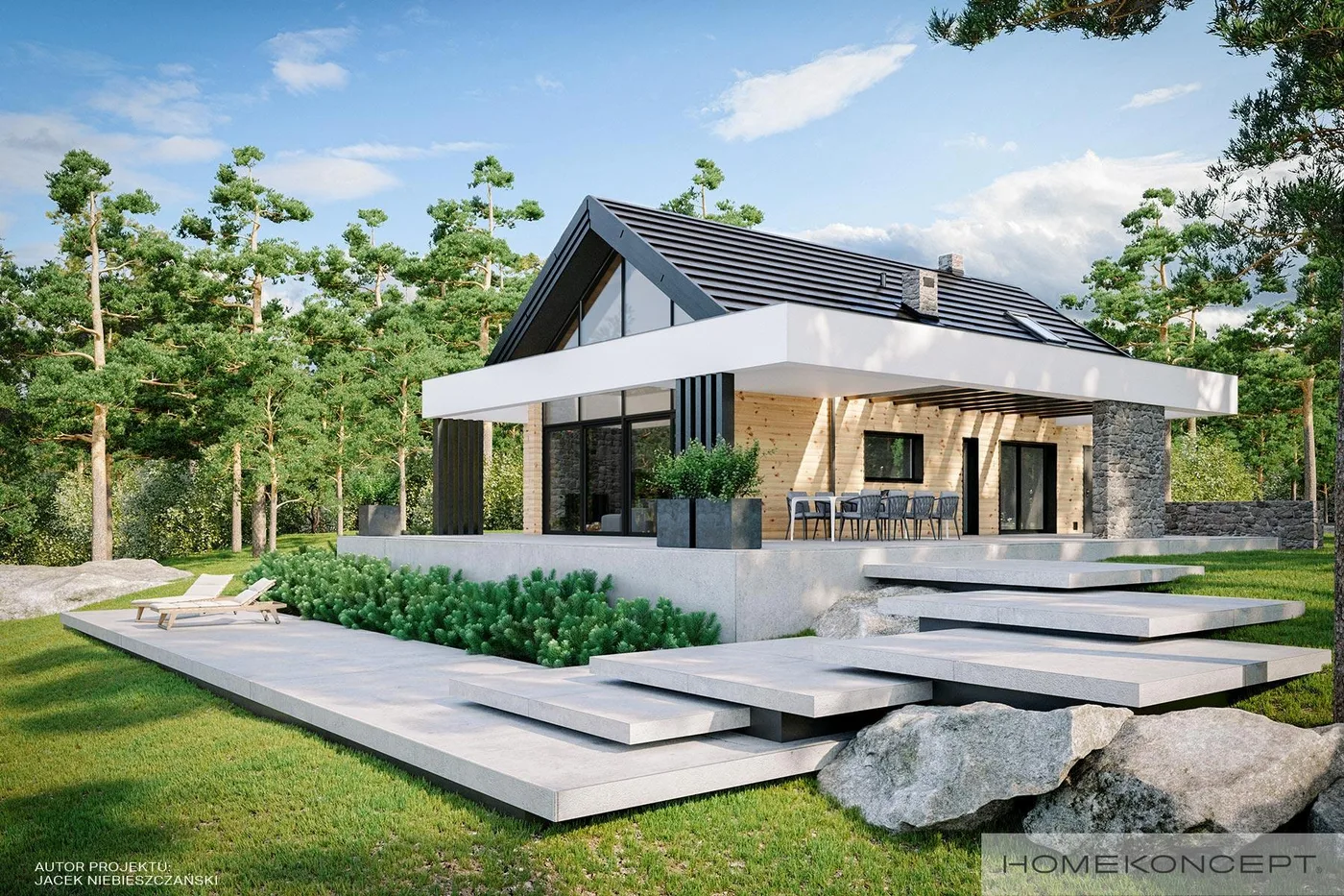 Wizualizacja HOMEKONCEPT 66 A G2 - zdjęcie 3