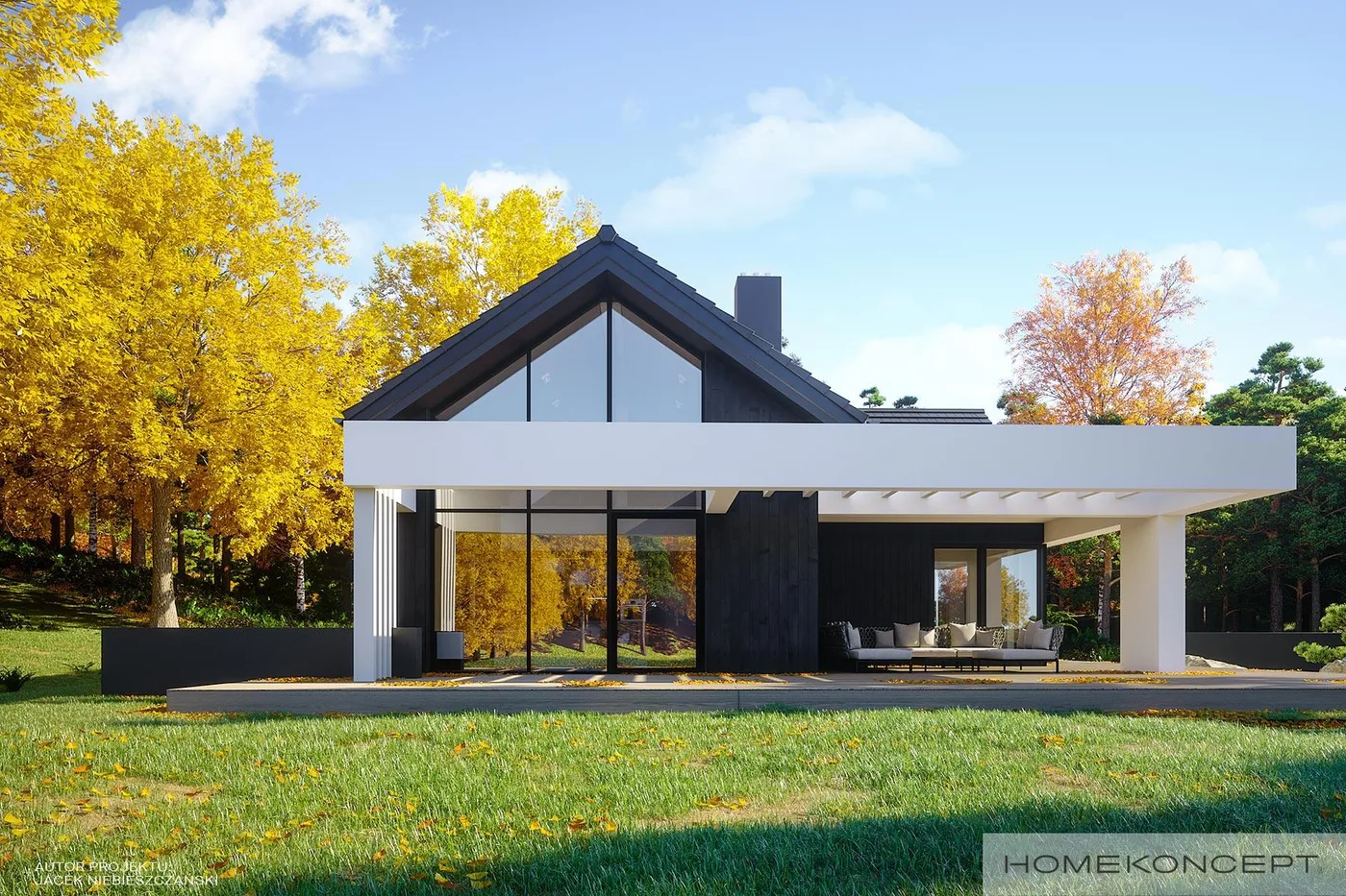Wizualizacja HOMEKONCEPT 67 - zdjęcie 3