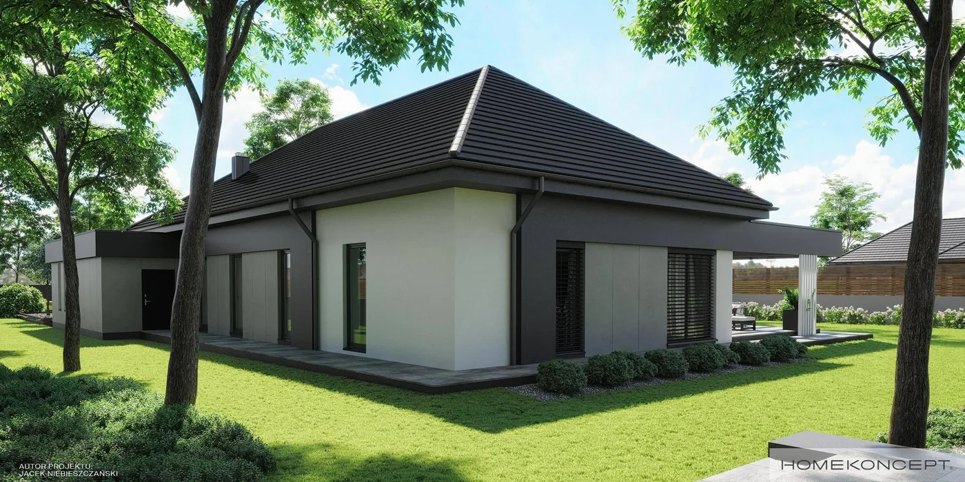 Wizualizacja HOMEKONCEPT 68 - zdjęcie 2