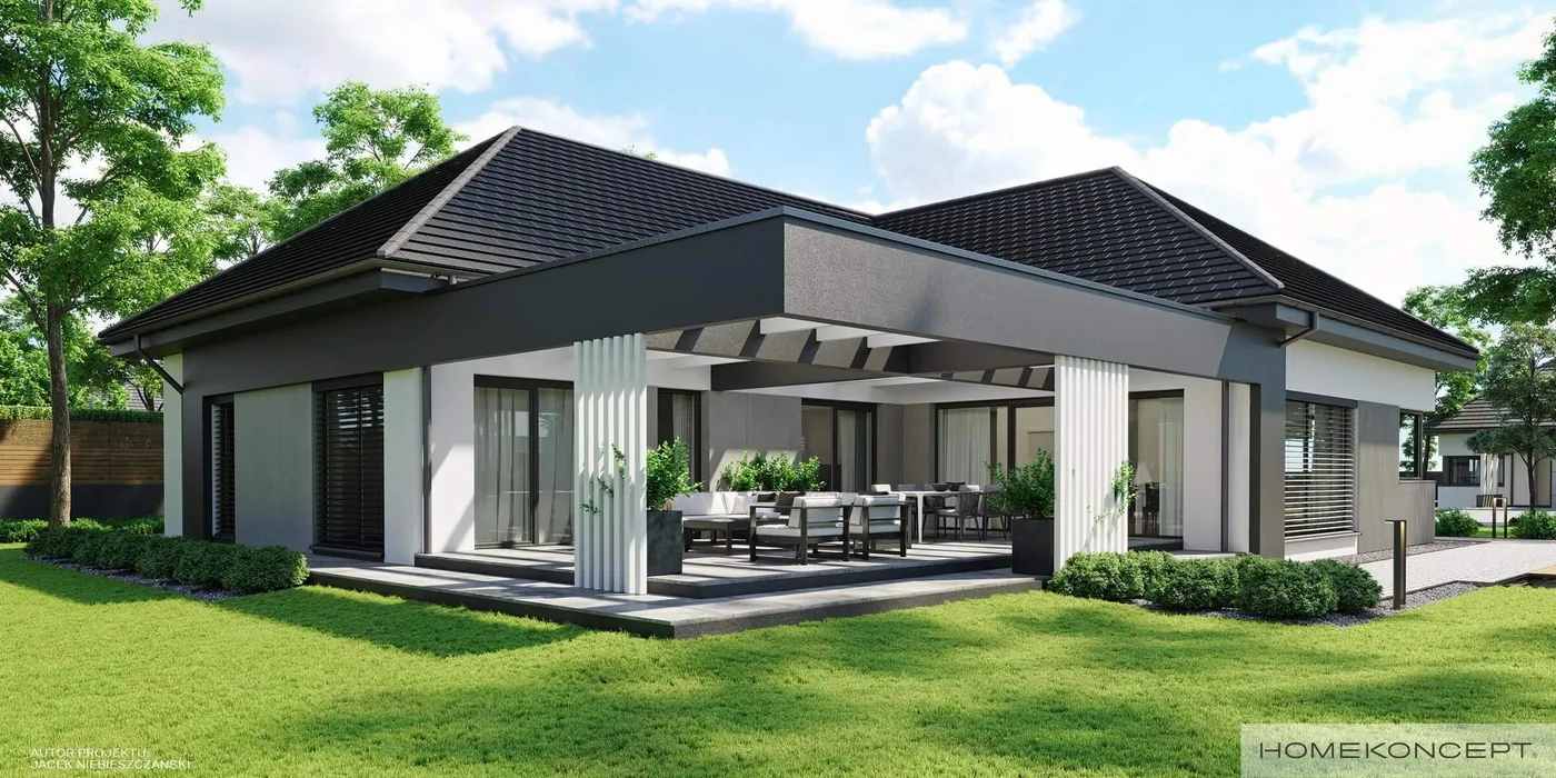 Wizualizacja HOMEKONCEPT 68 - zdjęcie 3