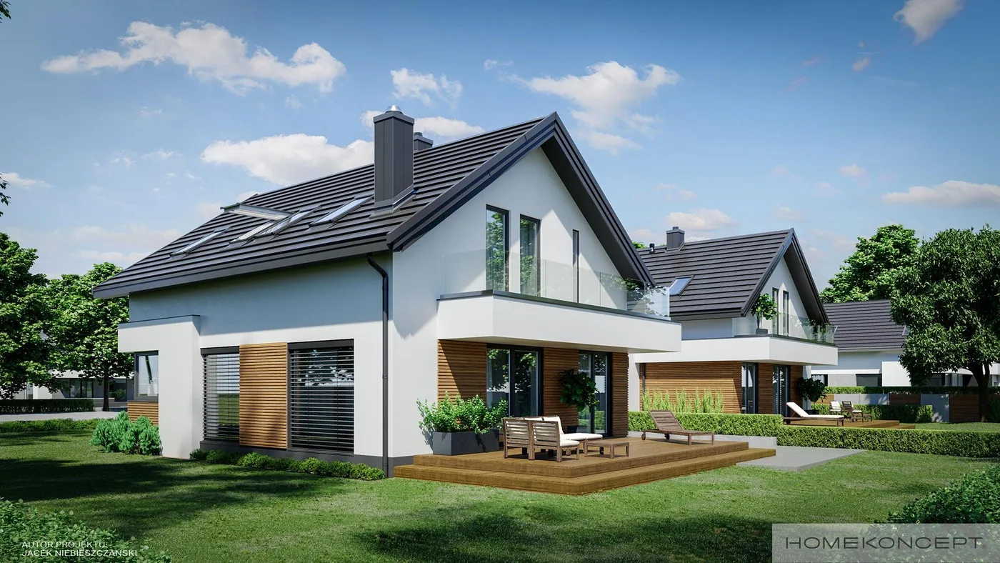 Wizualizacja HOMEKONCEPT 72 B - zdjęcie 3