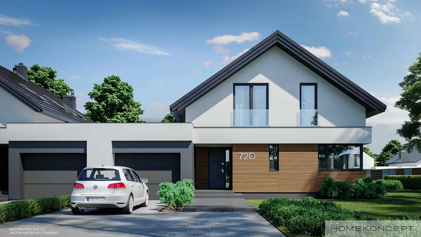 Wizualizacja HOMEKONCEPT 72 D - zdjęcie 2