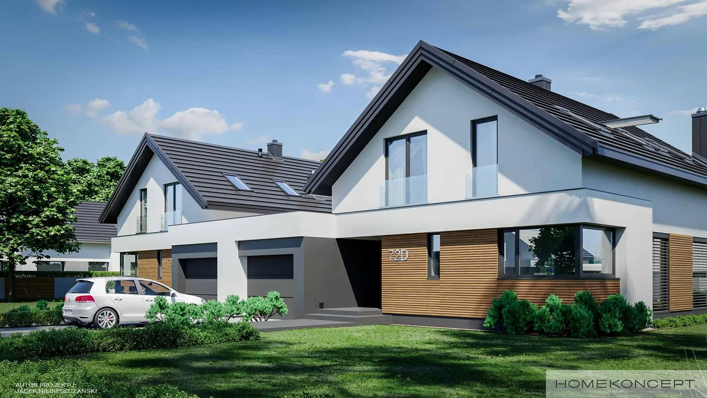 Wizualizacja HOMEKONCEPT 72 D - zdjęcie 3