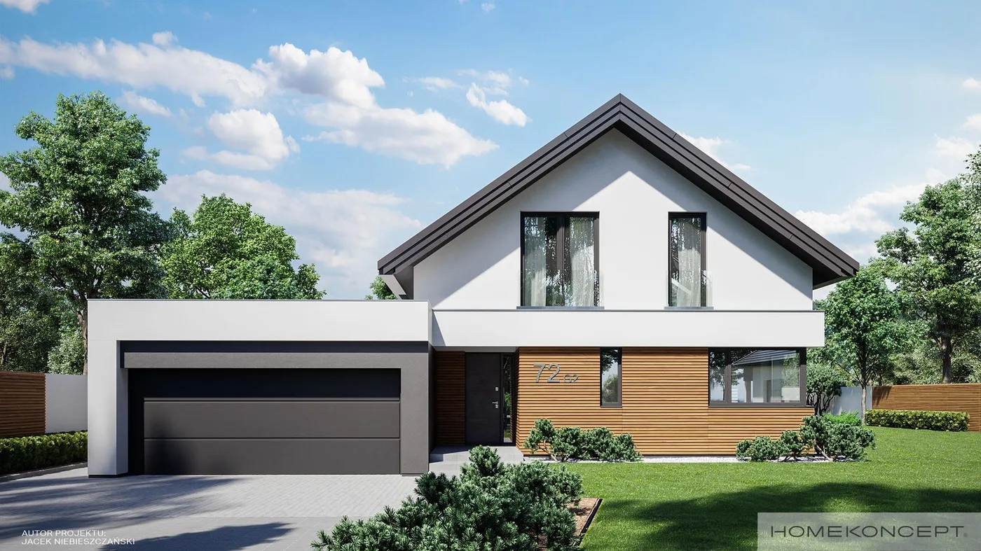 Wizualizacja HOMEKONCEPT 72 G2 - zdjęcie 2