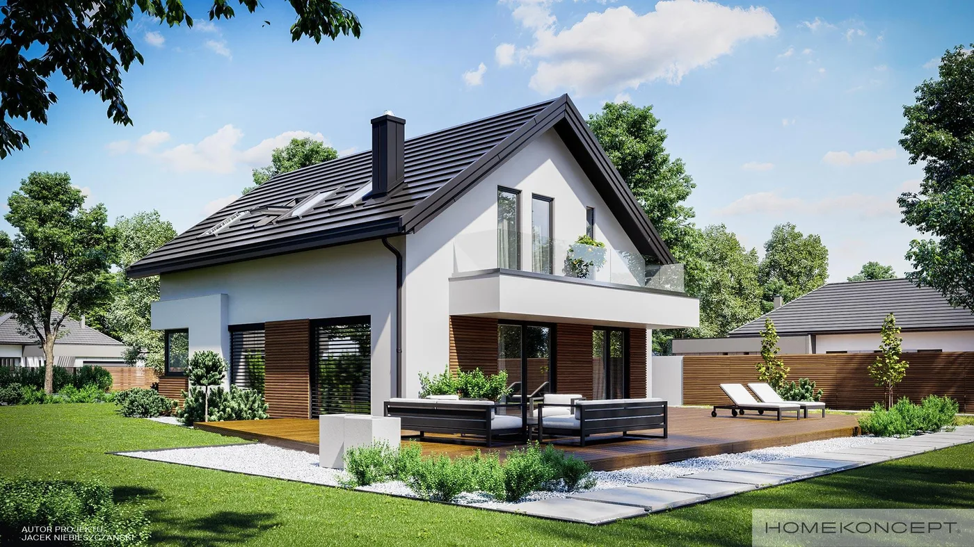 Wizualizacja HOMEKONCEPT 72 G2 - zdjęcie 3