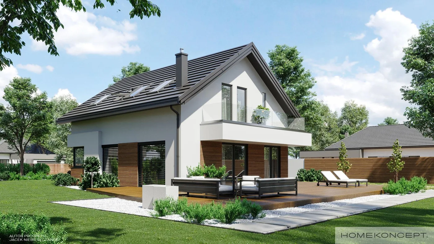 Wizualizacja HOMEKONCEPT 72 - zdjęcie 3