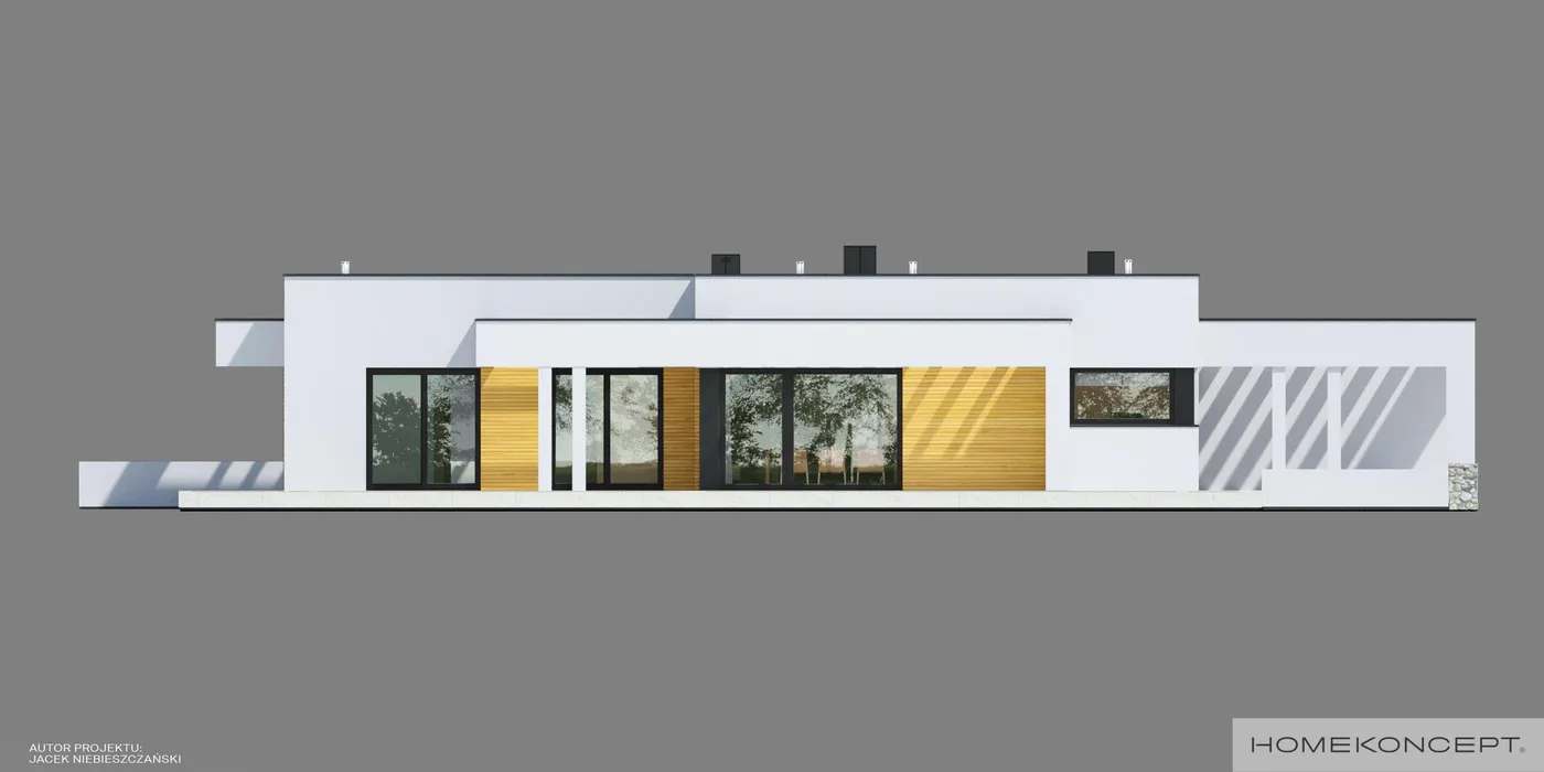 Elewacja boczna prawa